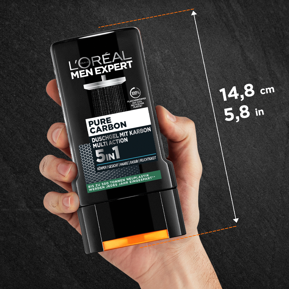 Bild: L'ORÉAL PARIS MEN EXPERT Duschgel Pure Carbon 5in1