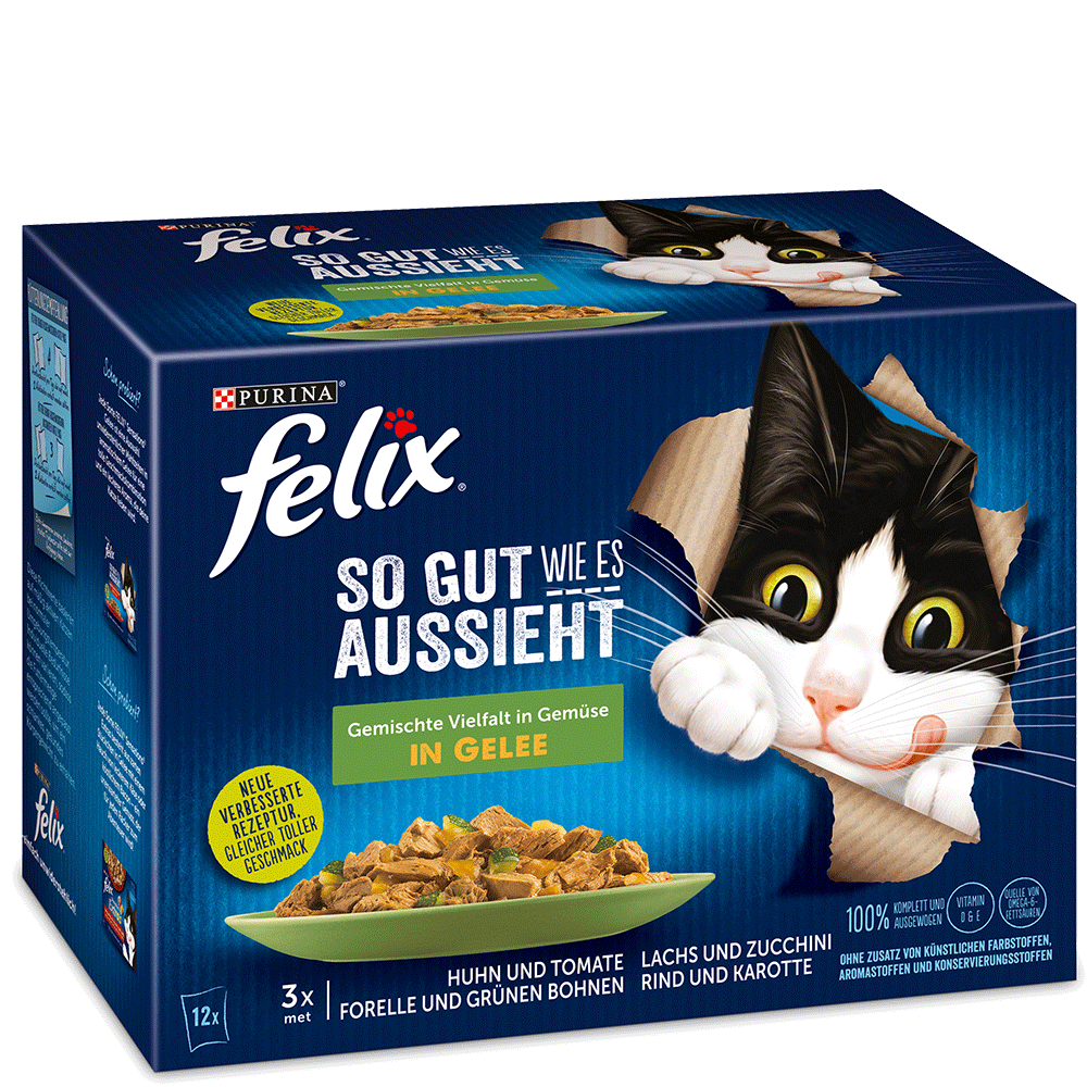 Bild: Felix Gemischte Vielfalt mit Gemüse in Gelee