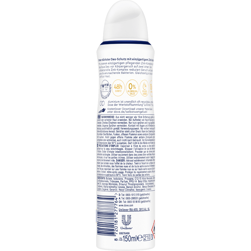 Bild: Dove Deo Spray Original 0%