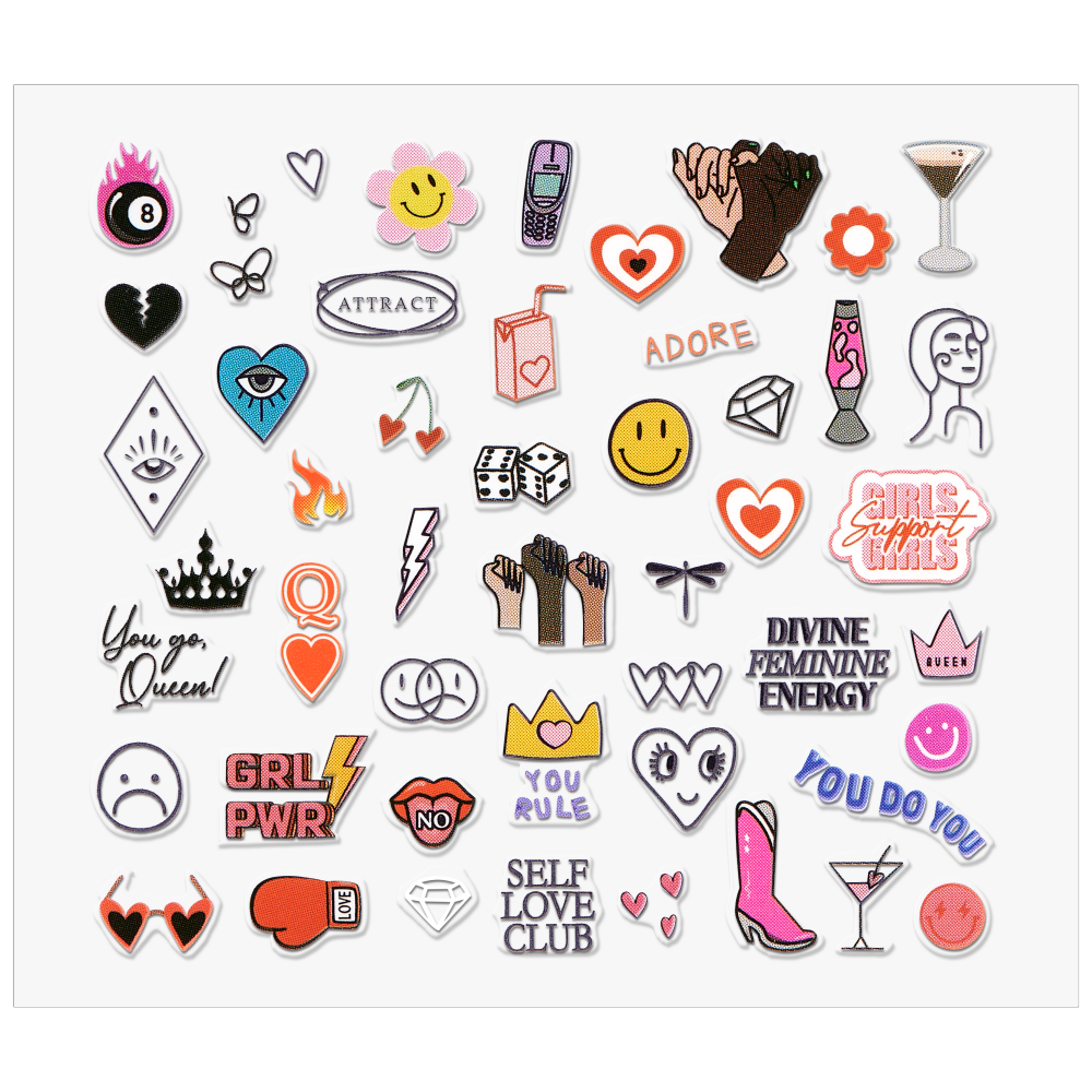 Bild: essence Nagelsticker Call Me Queen!