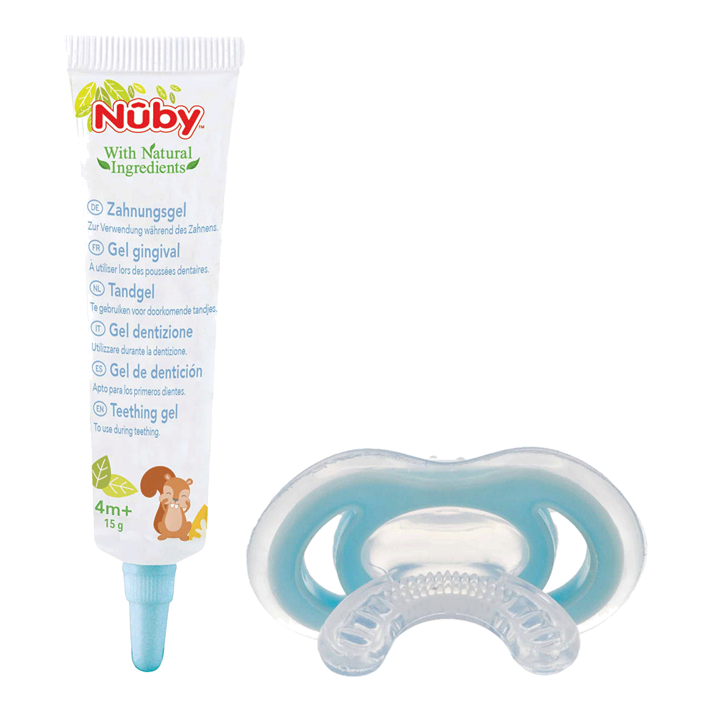 Bild: Nuby Zahnungsgel + erste Zahnungshilfe