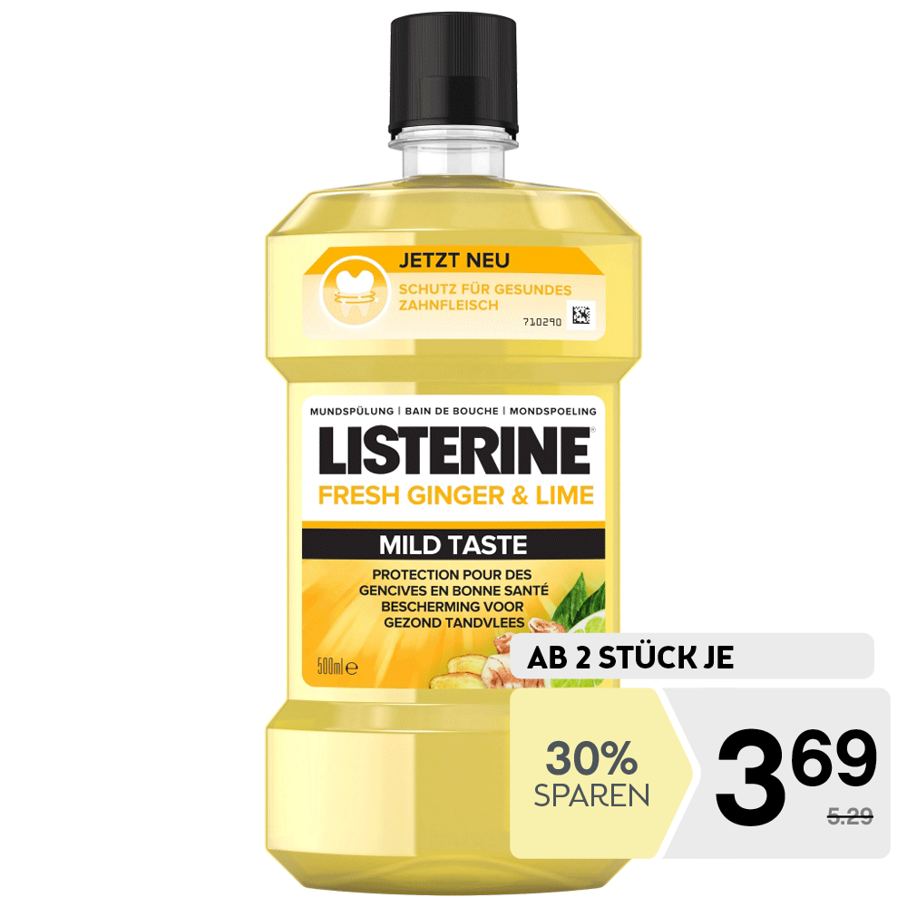 Bild: LISTERINE Mundspülung Ginger