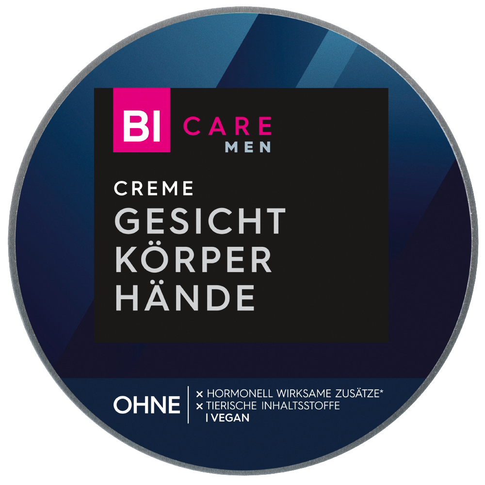 Bild: BI CARE MEN Creme für Gesicht, Körper und Hände