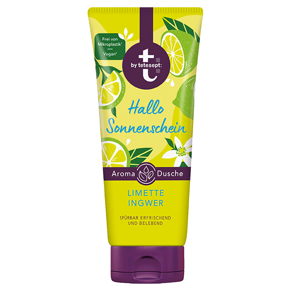Bild: t: by tetesept Aroma Dusche Hallo Sonnenschein