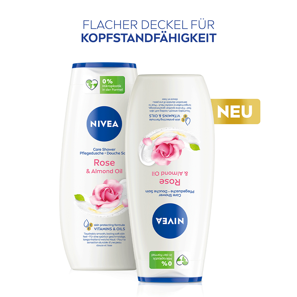 Bild: NIVEA Pflegedusche Rose und Mandelöl