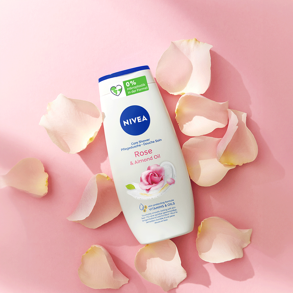 Bild: NIVEA Pflegedusche Rose und Mandelöl
