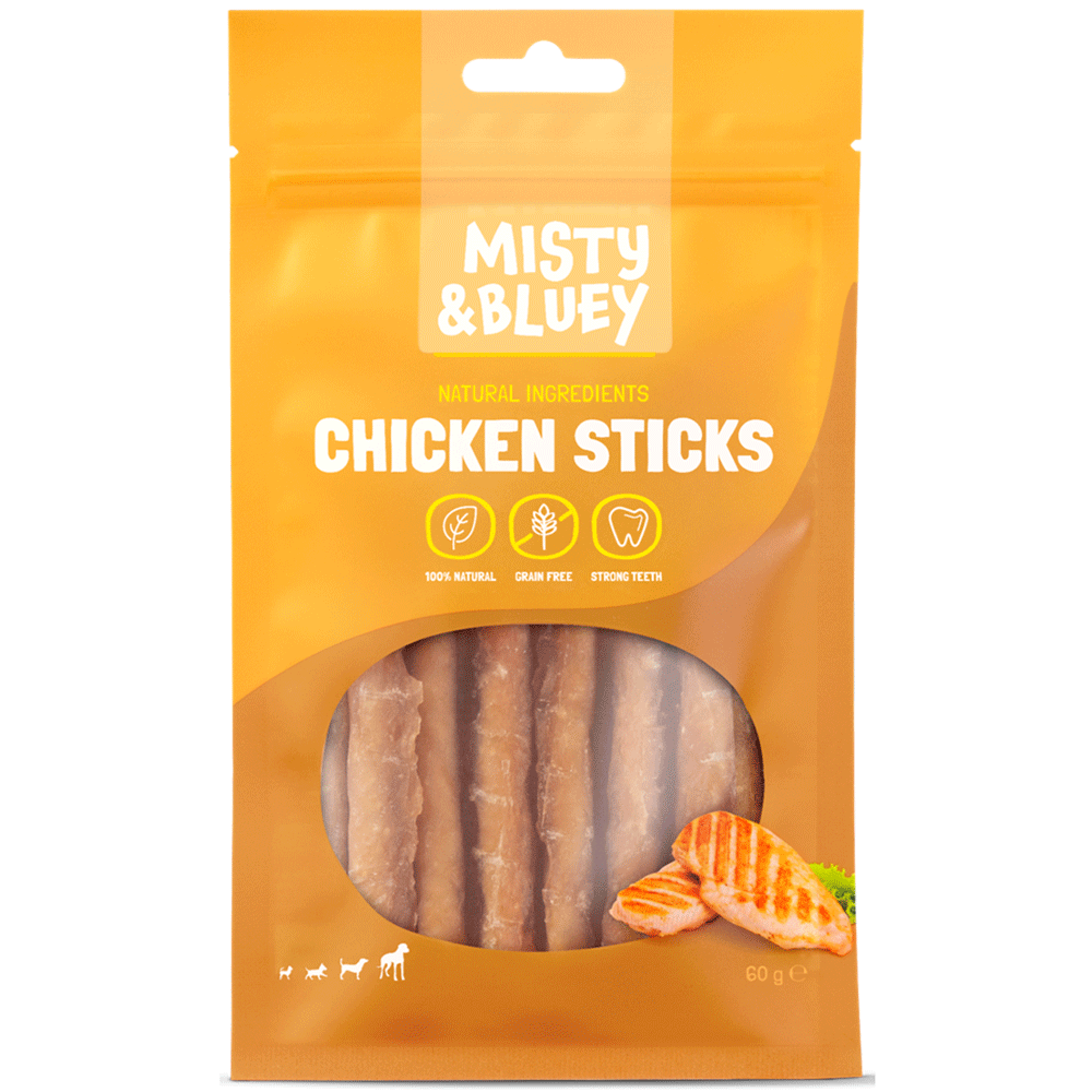 Bild: Misty & Bluey Chicken Sticks 
