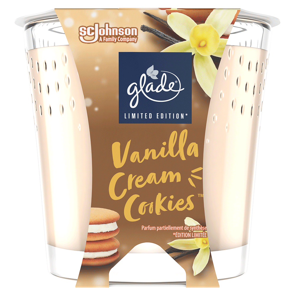 Bild: Glade Duftkerze Vanilla Cream Cookies 
