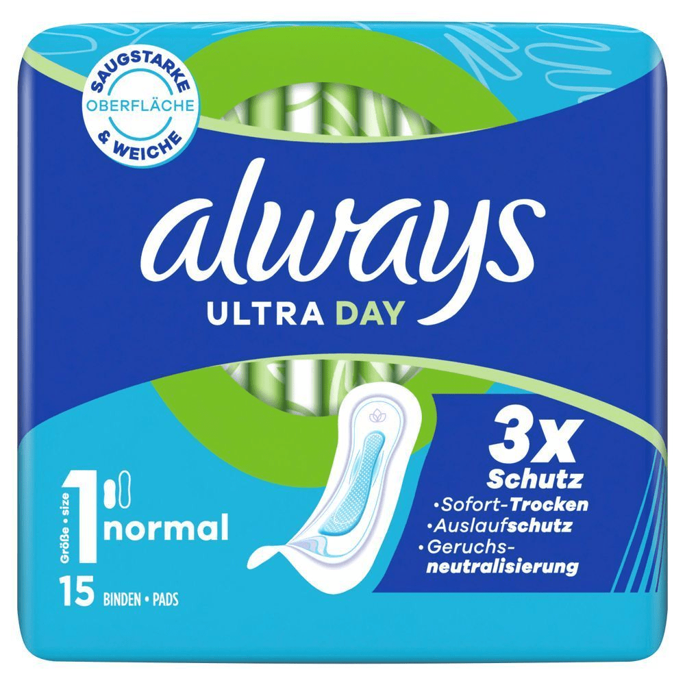 Bild: always Ultra Day Damenbinden Normal 
