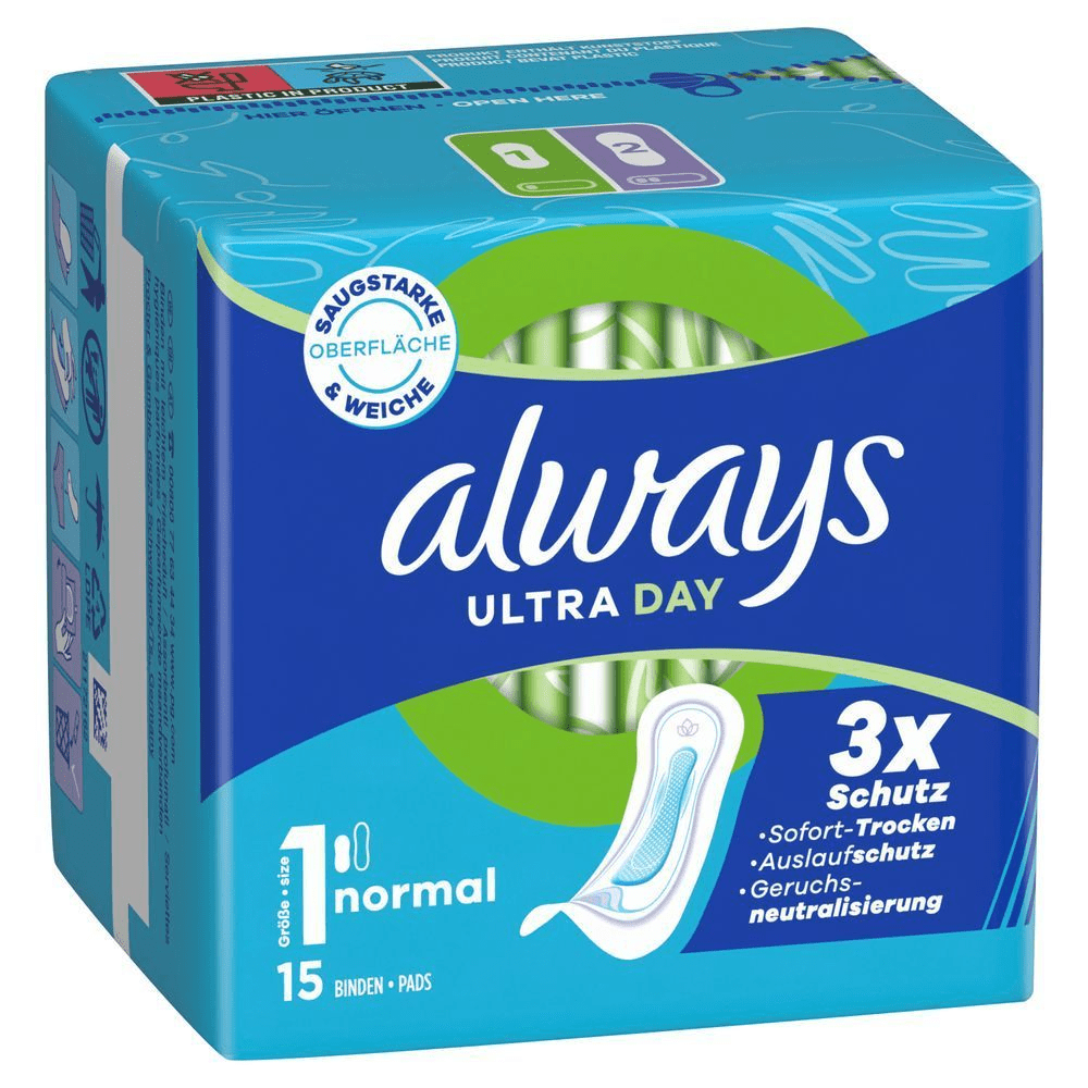 Bild: always Ultra Day Damenbinden Normal 
