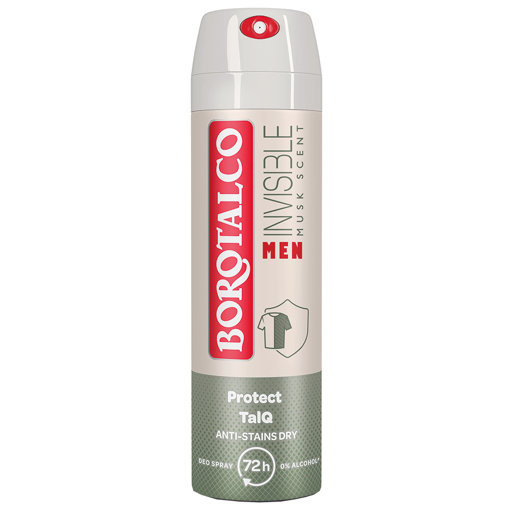 Bild: BOROTALCO Deospray Invisible Musk Scent Men 