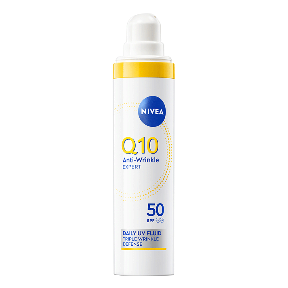 Bild: NIVEA Daily UV Fluid Q10 Anti Falten Experte LSF 50 