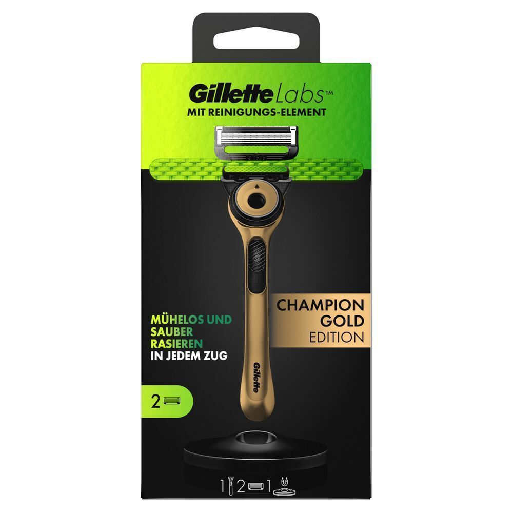 Bild: Gillette Champion Gold Edition Nassrasierer
