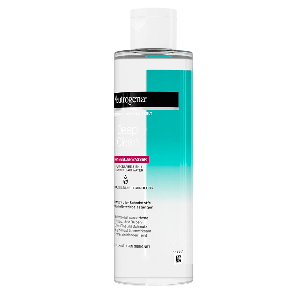 Bild: Neutrogena Deep Clean 3-in-1 Mizellenwasser 