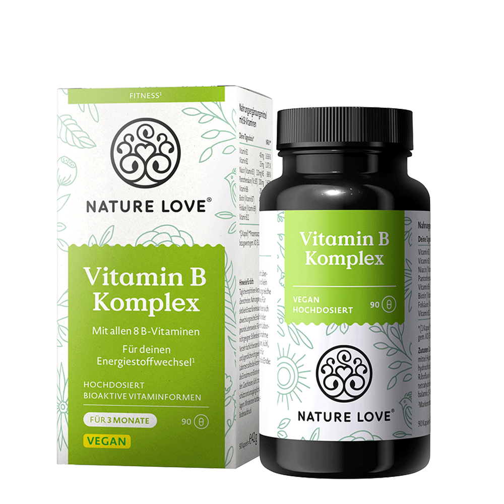 Bild: NATURE LOVE Vitamin B Komplex