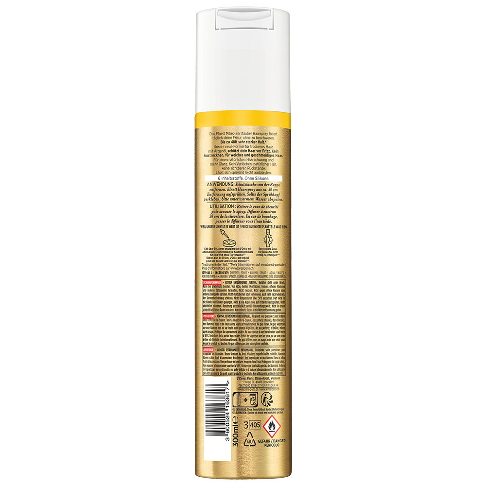 Bild: L'ORÉAL PARIS Ultra-Feines Haarspray Pflege 