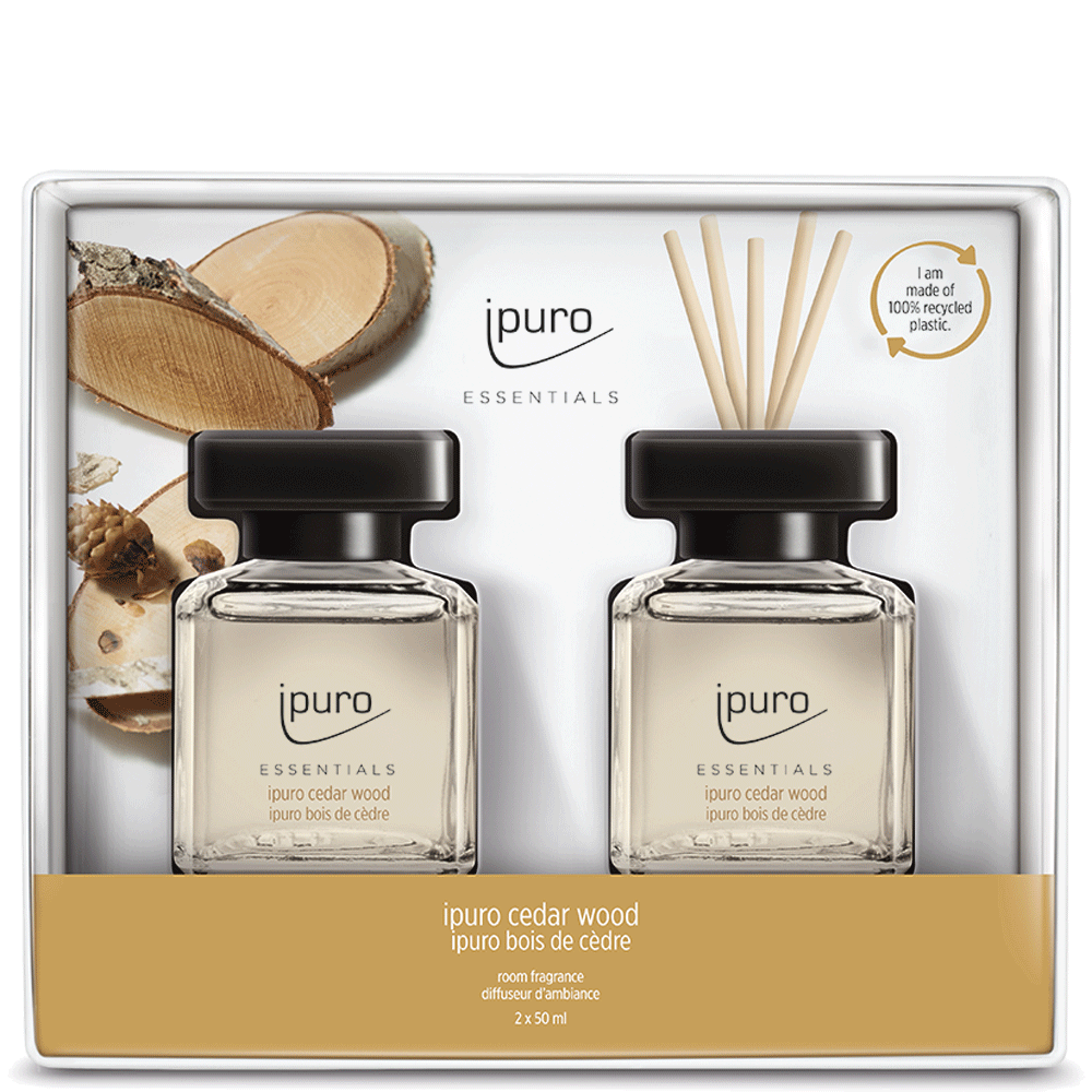 Bild: ipuro Cedar Wood Raumduft 2er Set