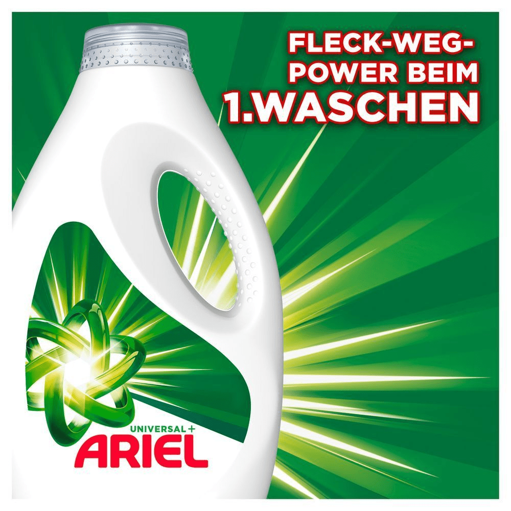 Bild: ARIEL Flüssigwaschmittel, 30 Waschladungen, Universal+