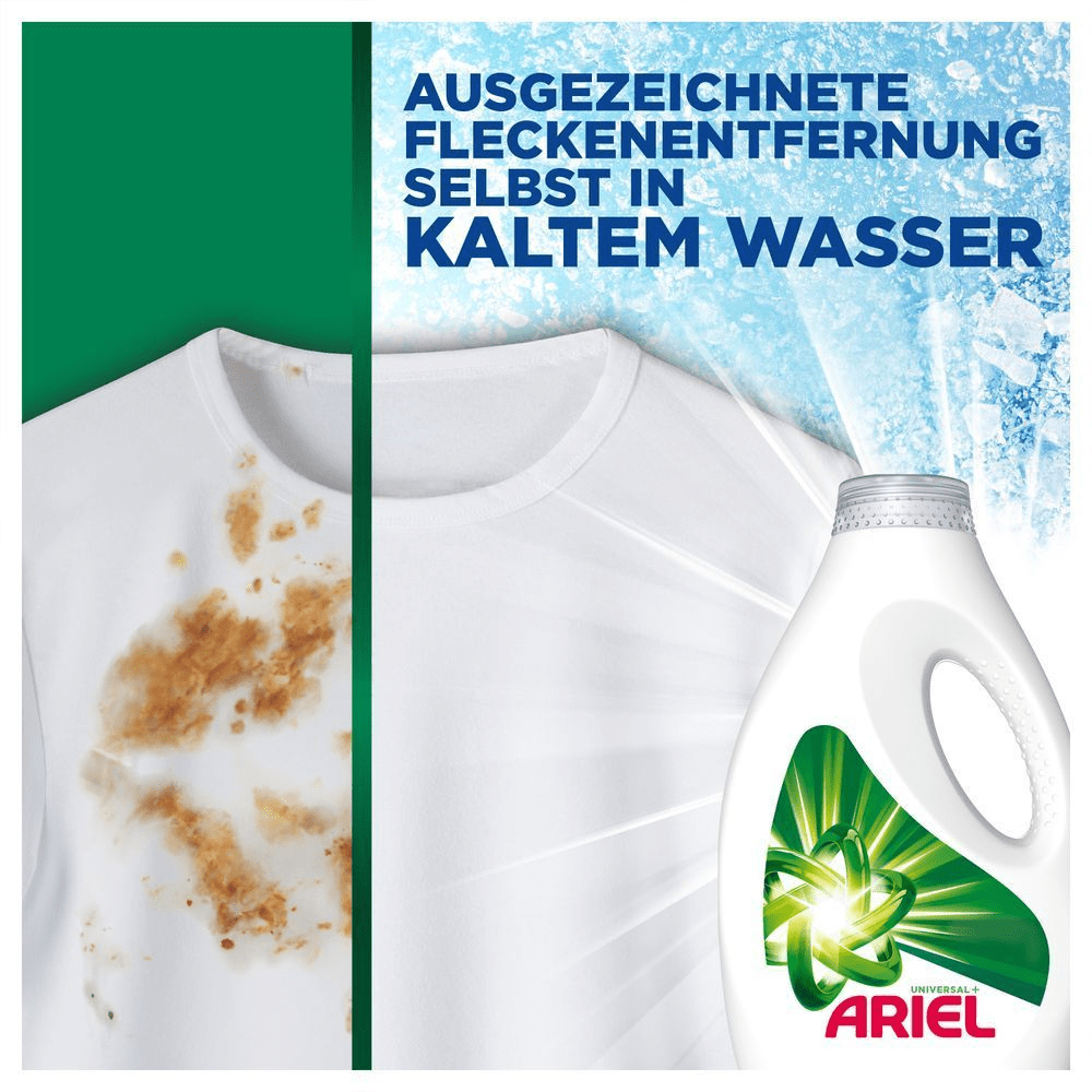 Bild: ARIEL Flüssigwaschmittel, 30 Waschladungen, Universal+