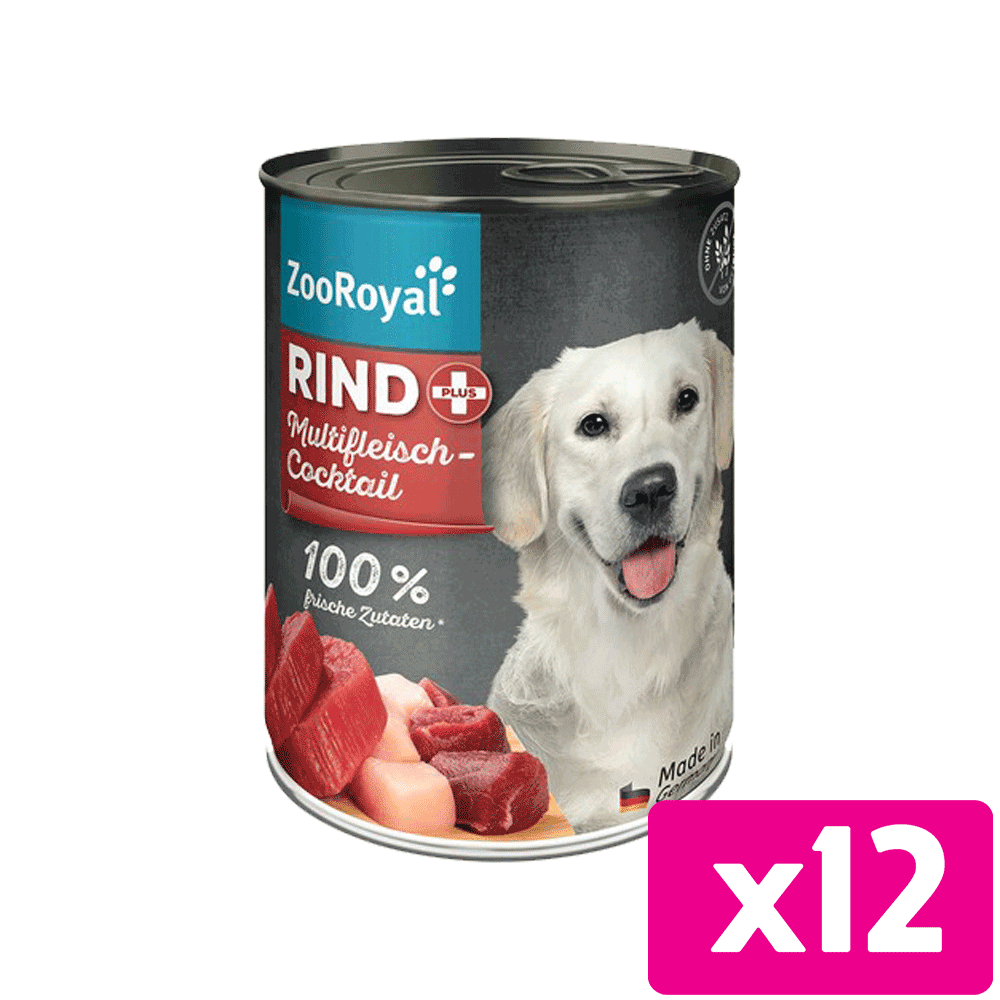 Bild: ZooRoyal Rind Plus Multifleischcocktail