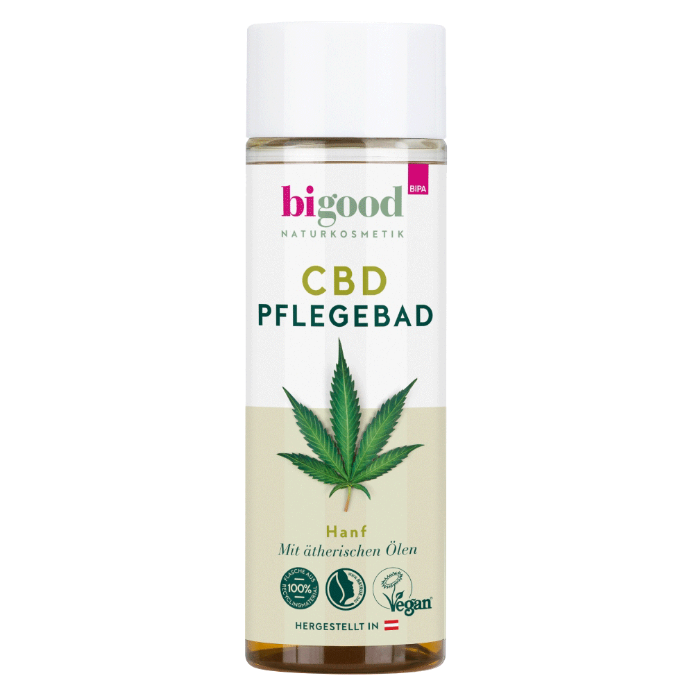 Bild: bi good CBD Pflegebad Hanf