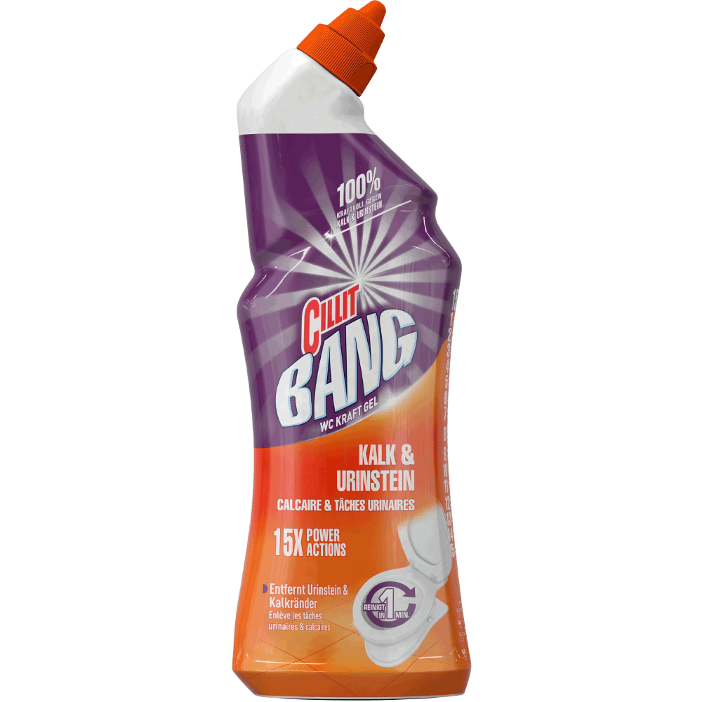 Bild: CILLIT BANG WC Kraft Gel Kalk & Schmutz