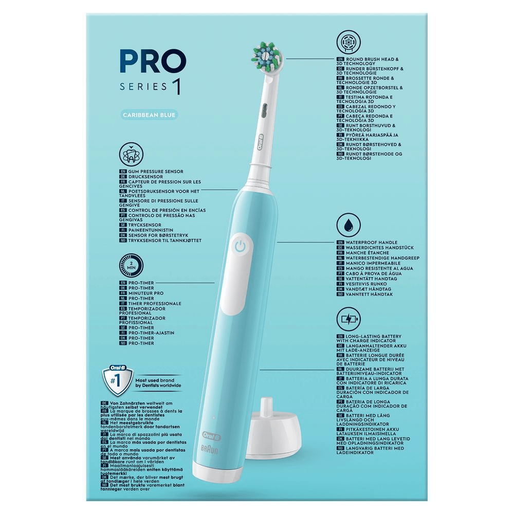 Bild: Oral-B Pro Series 1 Elektrische Zahnbürste, Blau