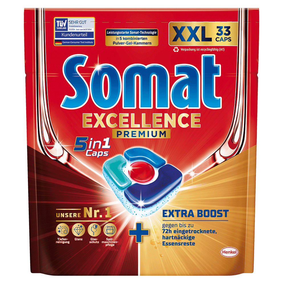 Bild: Somat Excellence Premium 5in1 Caps