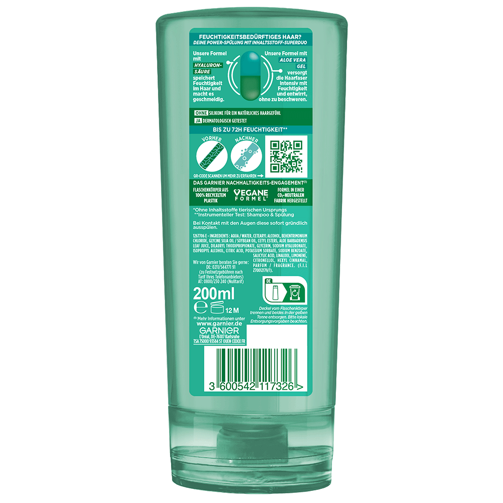 Bild: GARNIER FRUCTIS Aloe Hydra Bomb Feuchtigkeits-Spülung