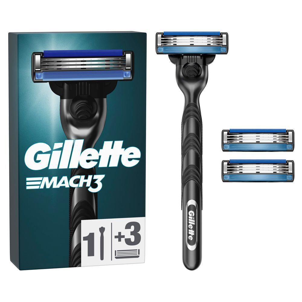 Bild: Gillette Mach3 Basis Rasierer für Männer