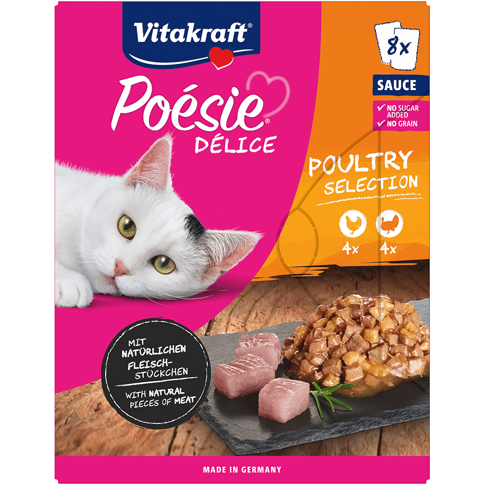 Bild: Vitakraft Poésie Poultry Selection mit Huhn und Pute