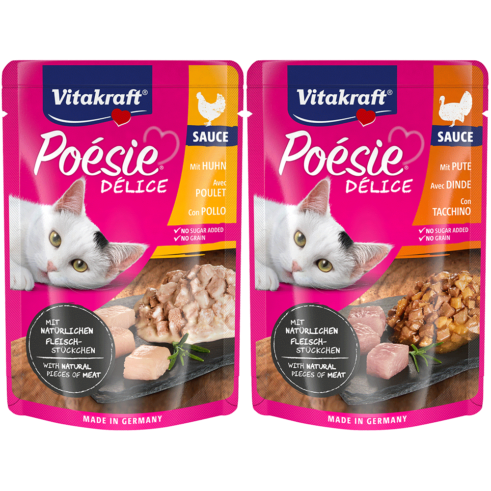 Bild: Vitakraft Poésie Poultry Selection mit Huhn und Pute