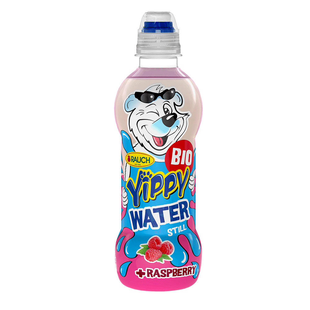 Bild: Rauch Yippy Wasser Still Himbeere
