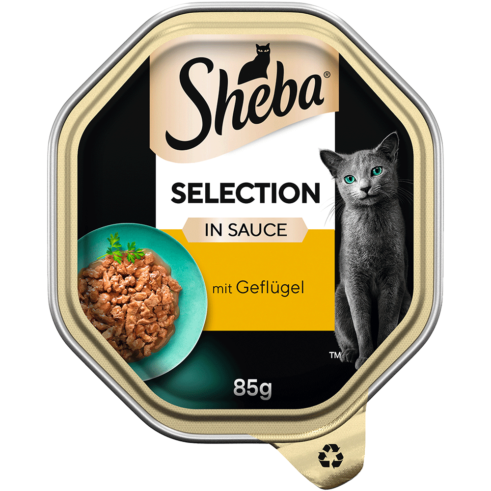 Bild: Sheba Selection in Sauce mit Geflügel