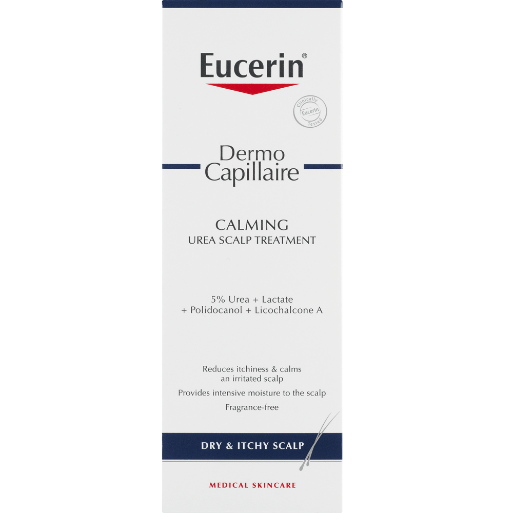 Bild: Eucerin Dermo Capillaire Calming Urea Scalp Treatment 