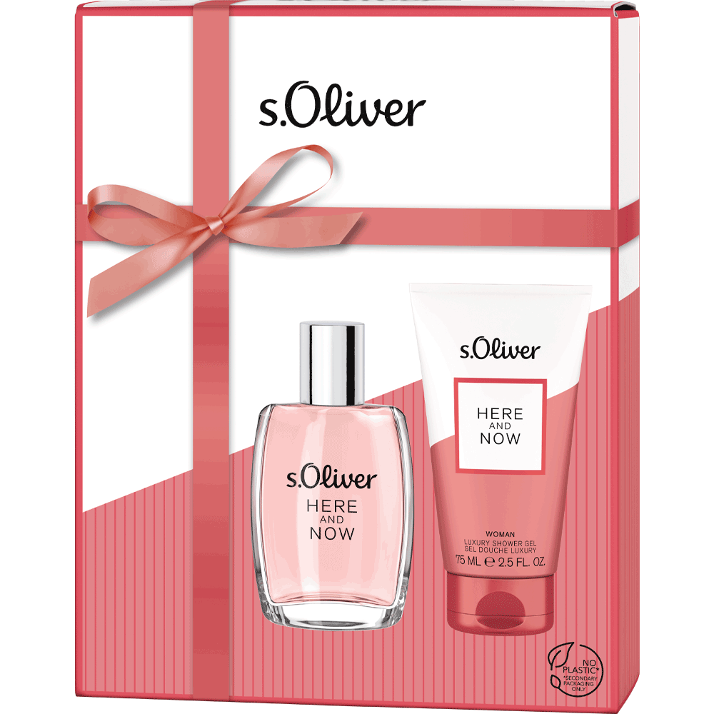 Bild: s.Oliver Here and Now Woman Geschenkset Eau de Toilette 30 ml + Duschgel 75 ml