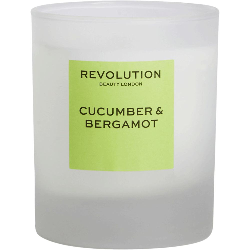 Bild: Revolution Duftkerze Cucumber & Bergamot