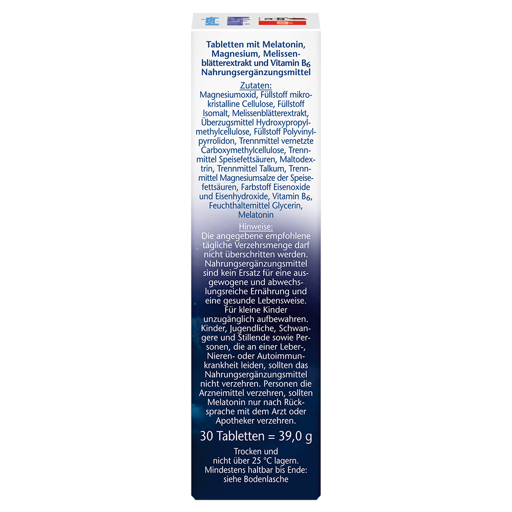 Bild: DOPPELHERZ Melatonin + Magnesium 400
