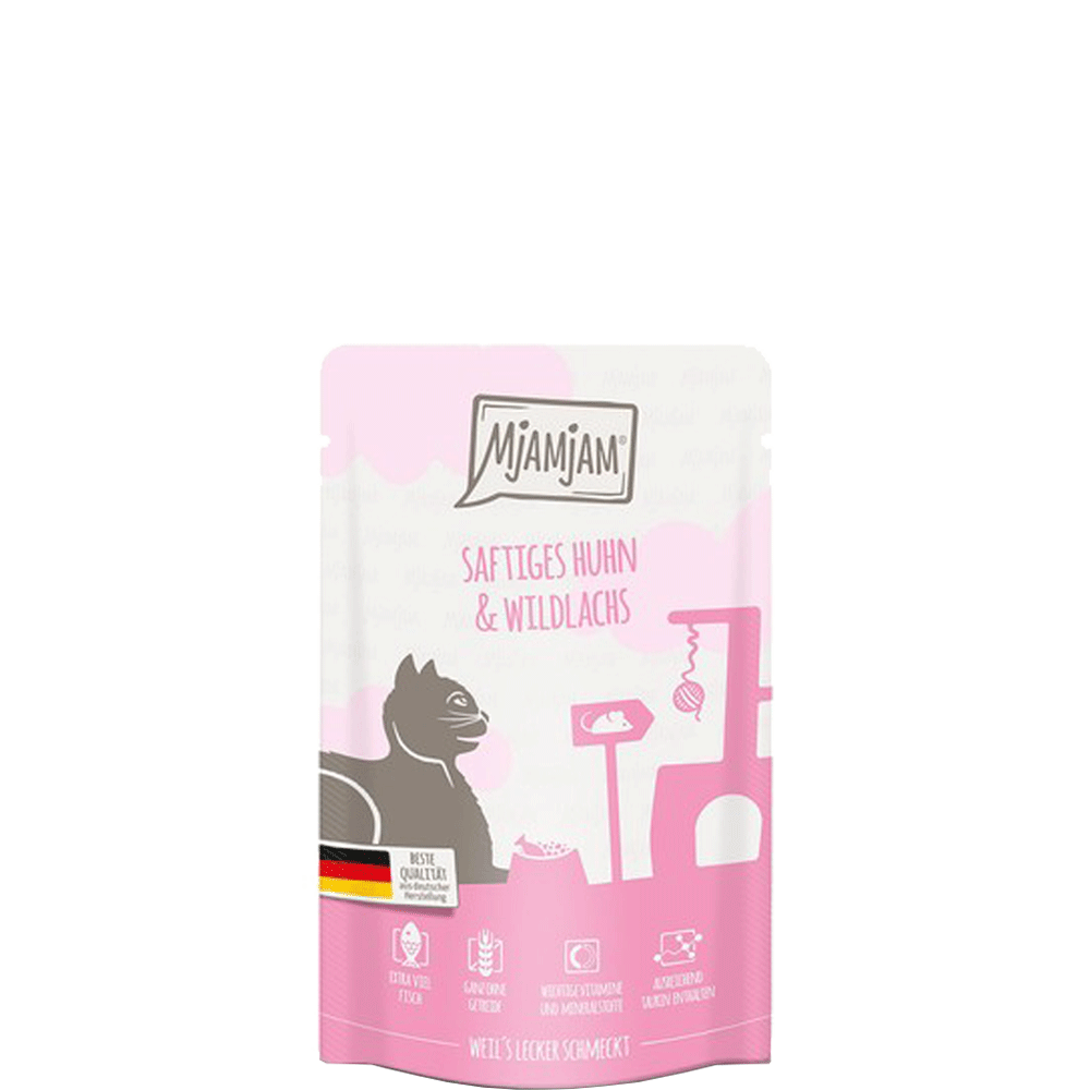 Bild: Mjamjam Saftiges Huhn Wildlachs