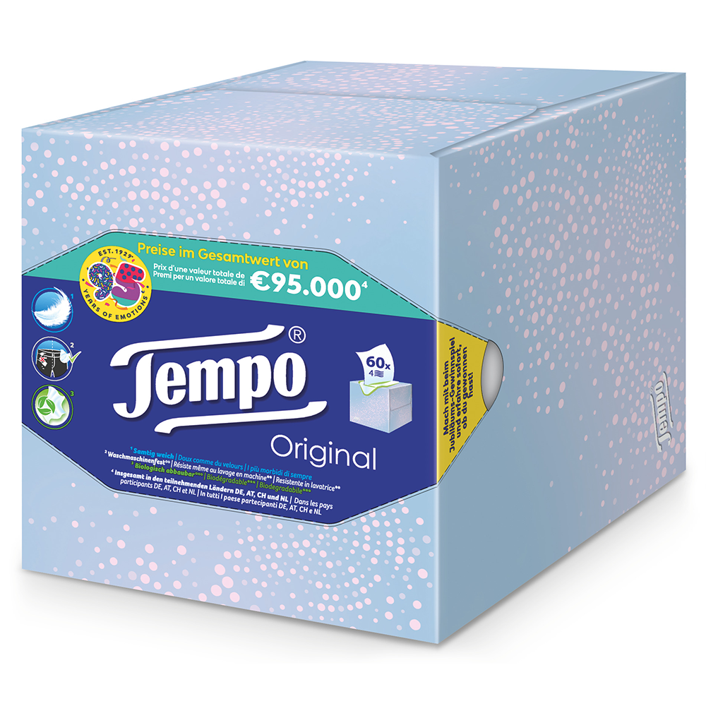 Bild: Tempo Original Würfel Box