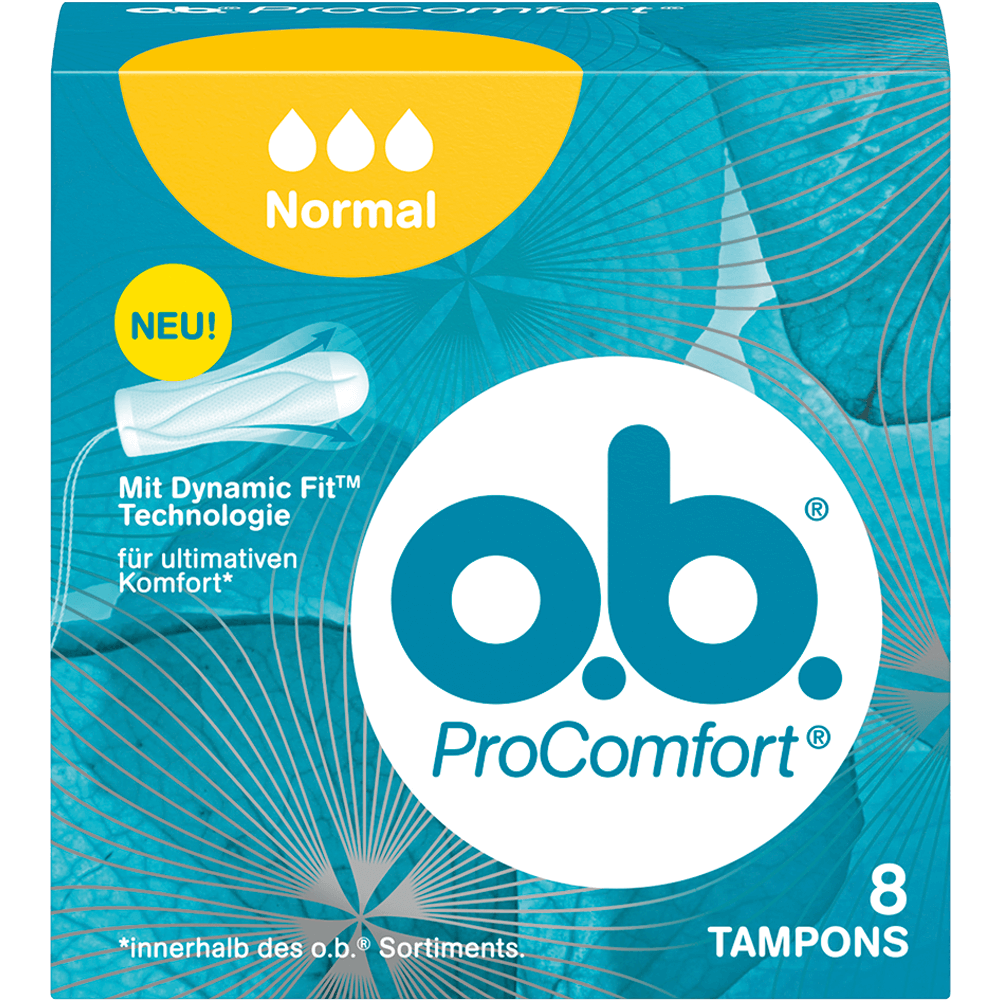 Bild: o.b. ProComfort Tampons normal