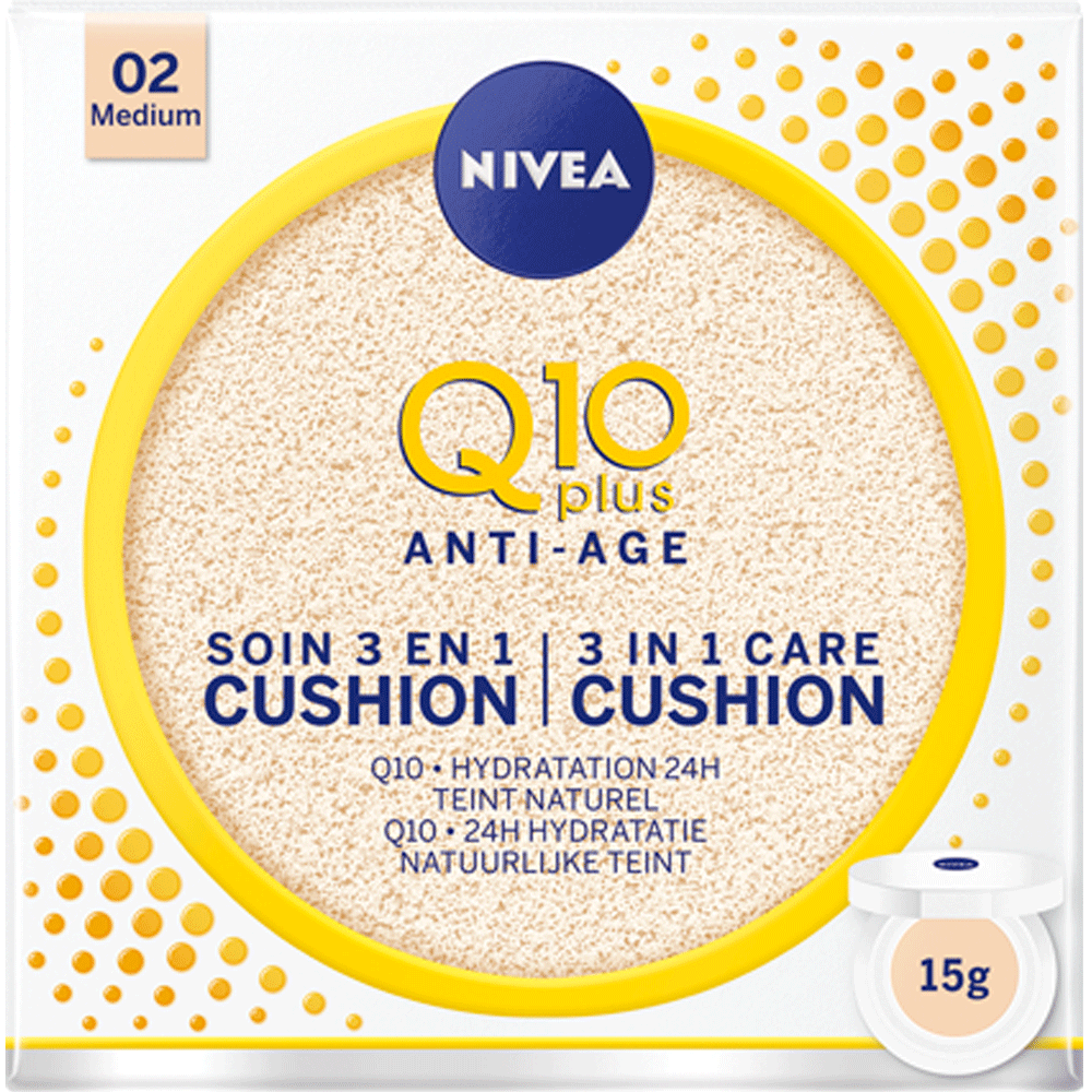 Bild: NIVEA Q10 Anti-Age 3 in 1 Care Cushion
