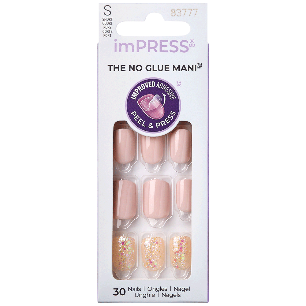 Bild: KISS ImPress The No Glue Mani Kunstnägel 