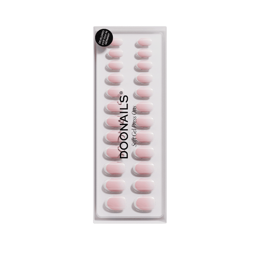 Bild: DOONAILS Soft Press Ons Short Square Classic French