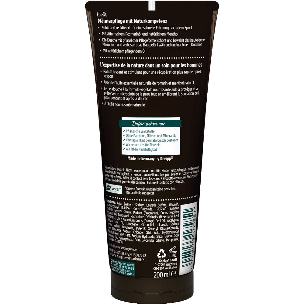 Bild: Kneipp Men 2in1 Dusche Sport