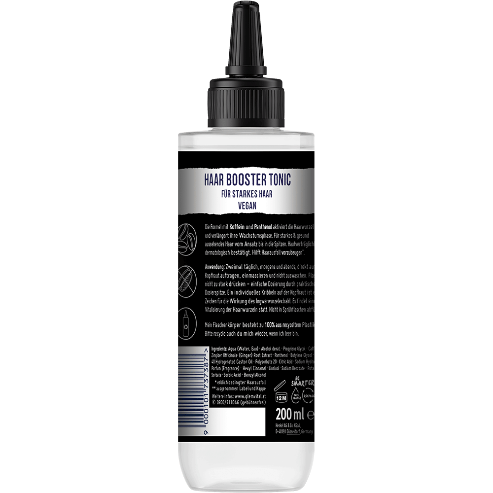 Bild: GlemVital Men Koffein Haar Booster Tonic
