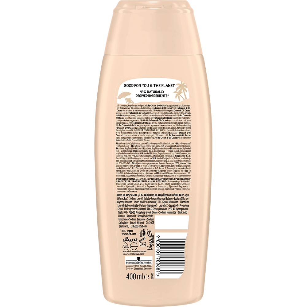 Bild: Fa Cremedusche Cream & Oil Cacao
