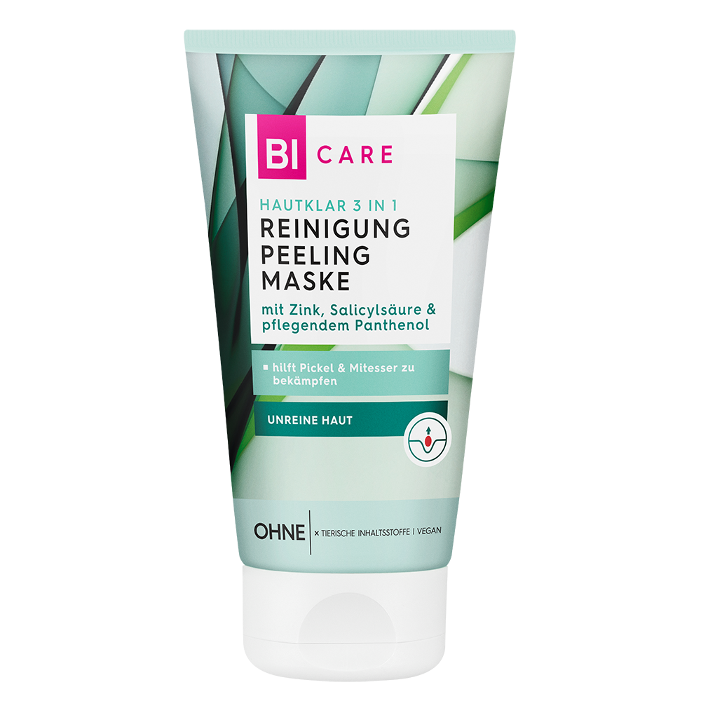 Bild: BI CARE Hautklar 3in1 Reinigung, Peeling und Maske