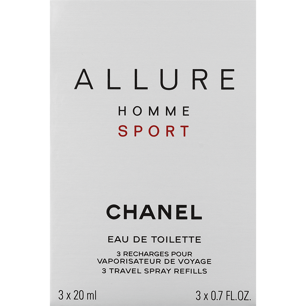 Bild: Chanel Allure Homme Sport Eau de Toilette 3x 20 ml 