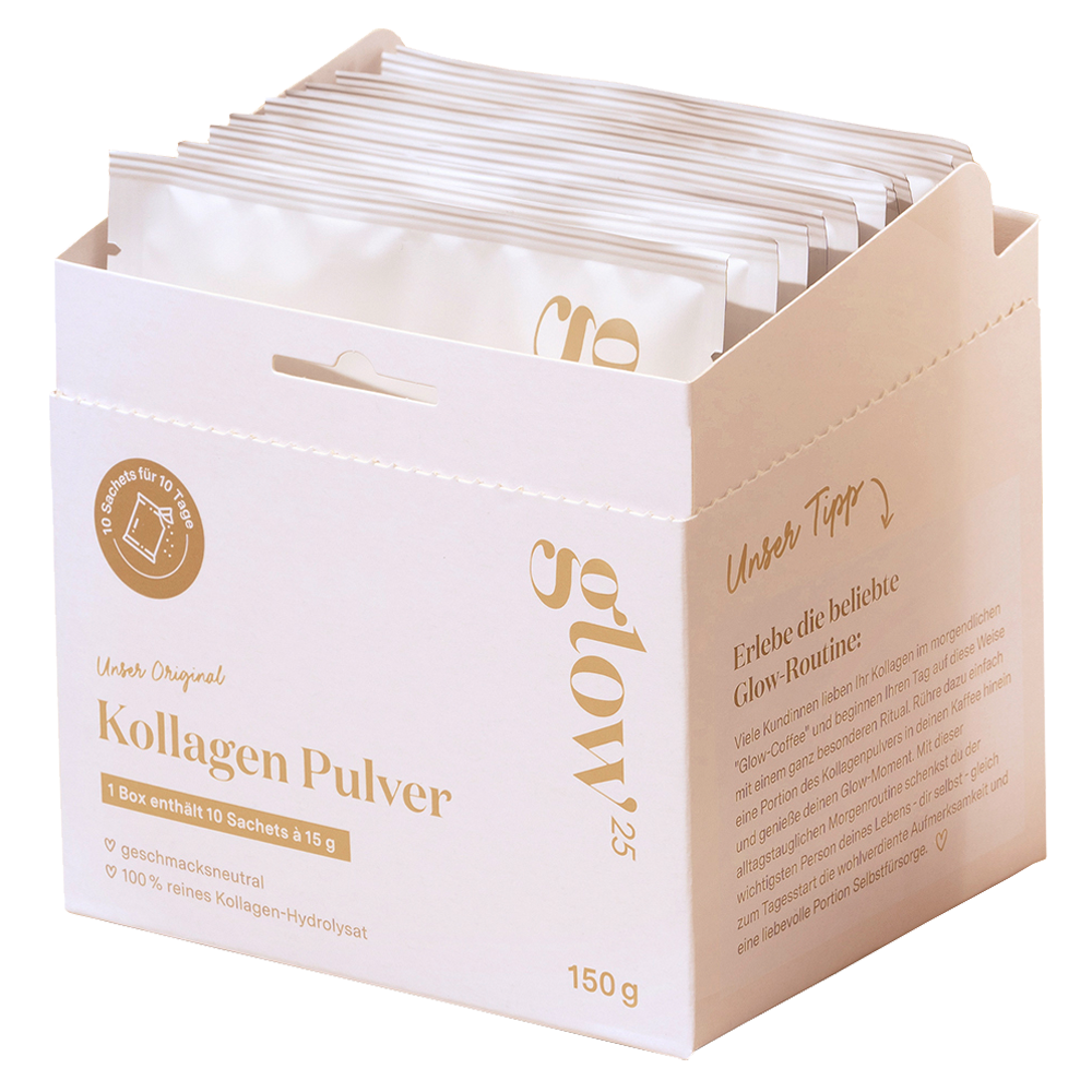 Bild: Glow 25 Kollagen Pulver 10 x 15g